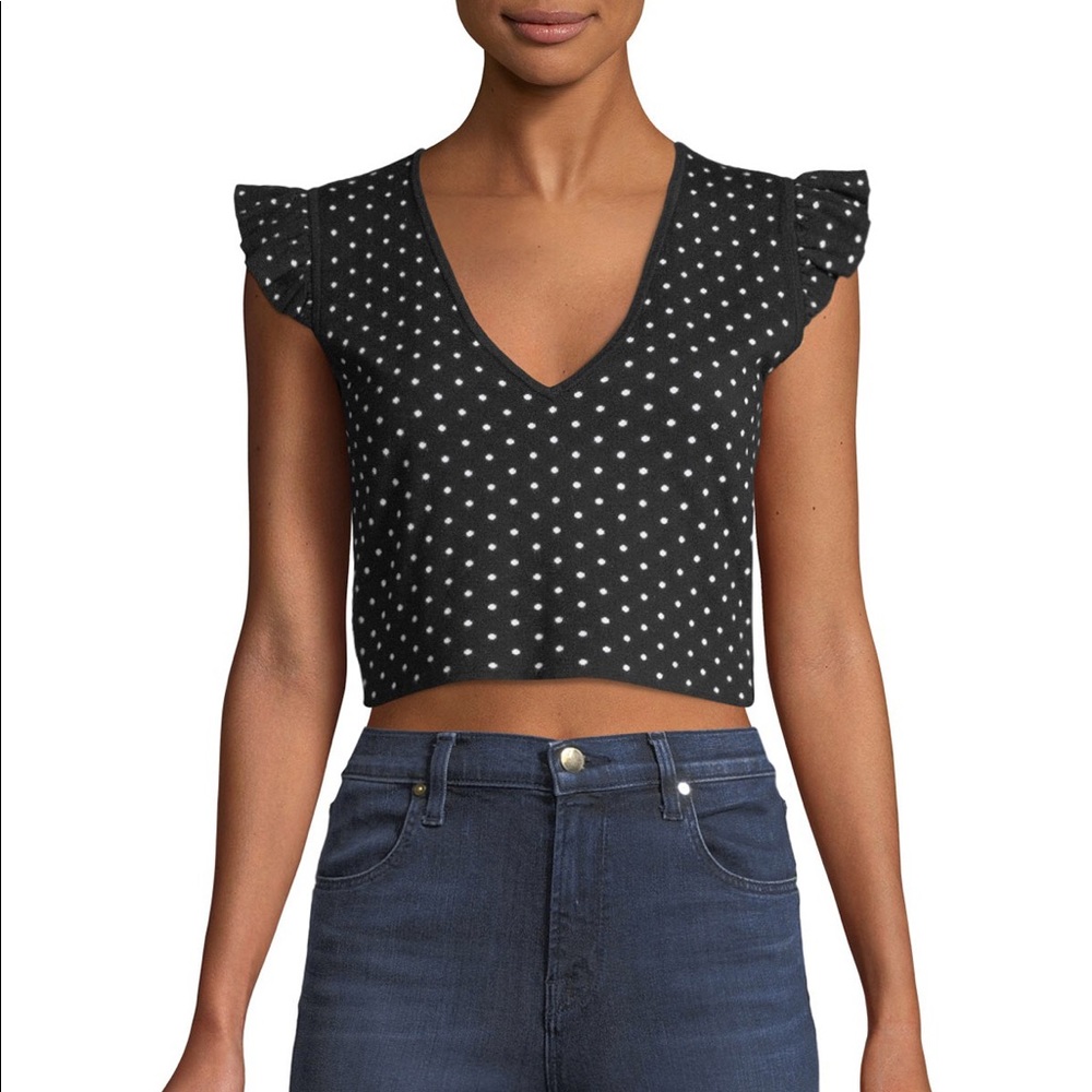 Club Monaco Scoobalyn Reversible Polka-Dot